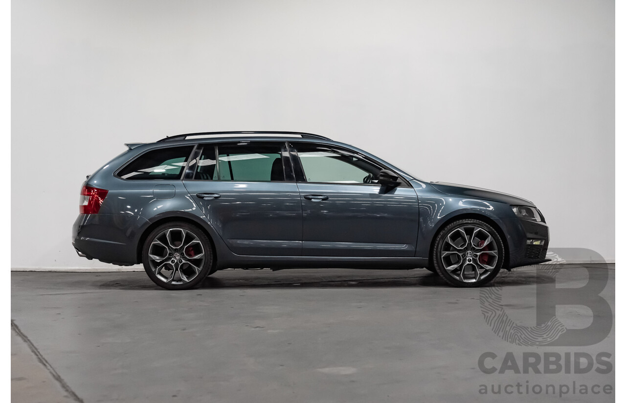 5/2015 Skoda Octavia RS162 TSI NE MY15 4d Wagon Grey Turbo 2.0L