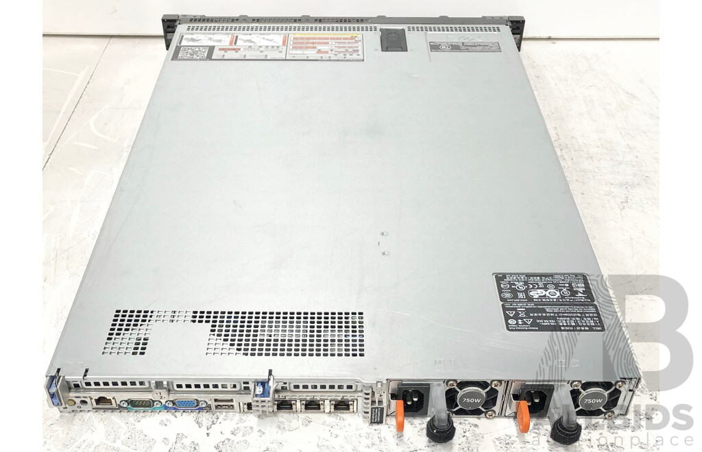 Dell PowerEdge R620 Dual Intel Xeon (E5-2660 v2) 2.20GHz-3.00GHz 10-Core CPU 1RU Server w/ 64GB DDR3