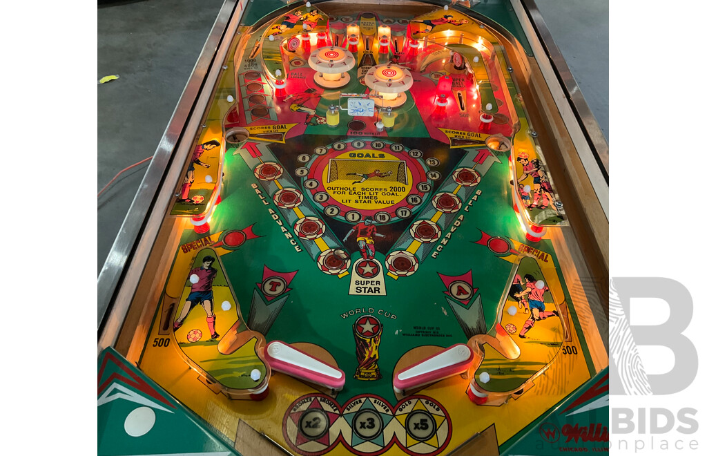 World Cup (Williams) Pinball Machine