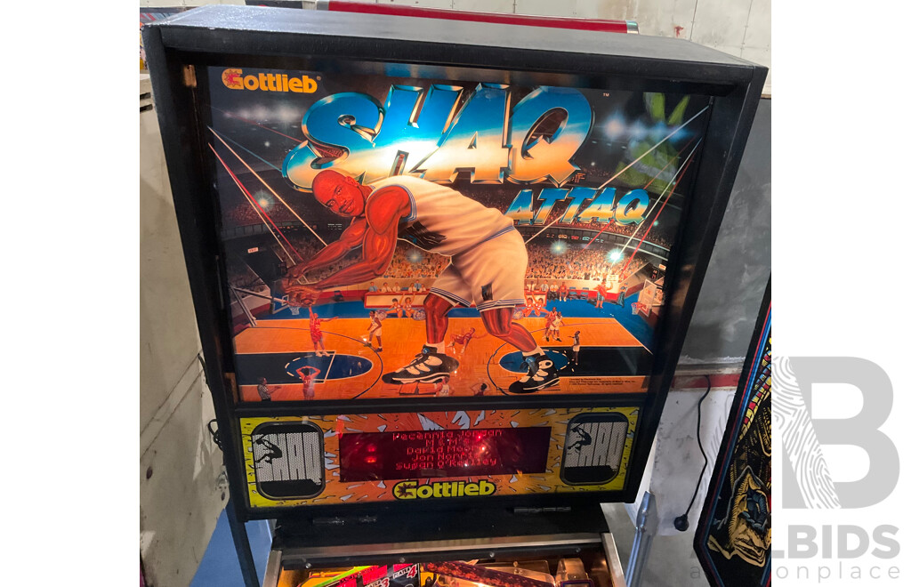 SHAQ ATTAQ (D. Gottlieb & Co) Pinball Machine