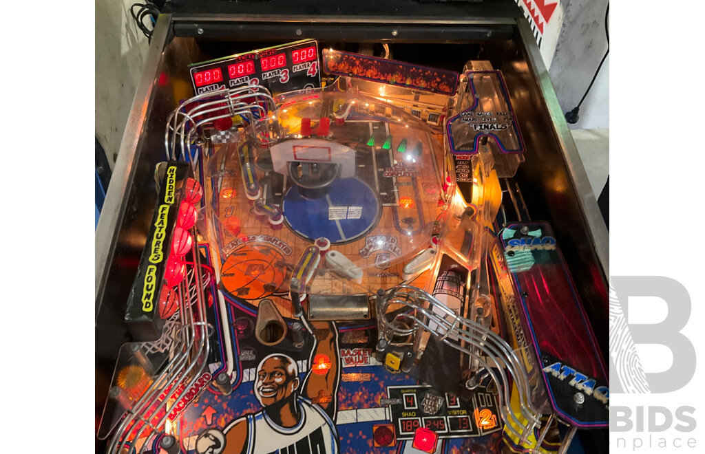 SHAQ ATTAQ (D. Gottlieb & Co) Pinball Machine
