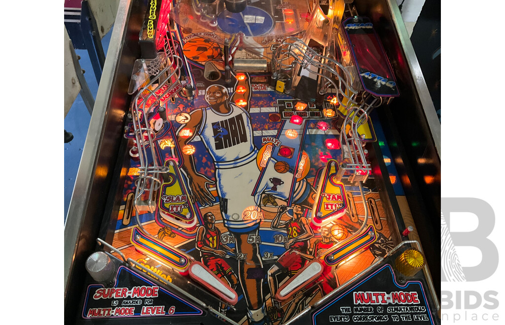 SHAQ ATTAQ (D. Gottlieb & Co) Pinball Machine