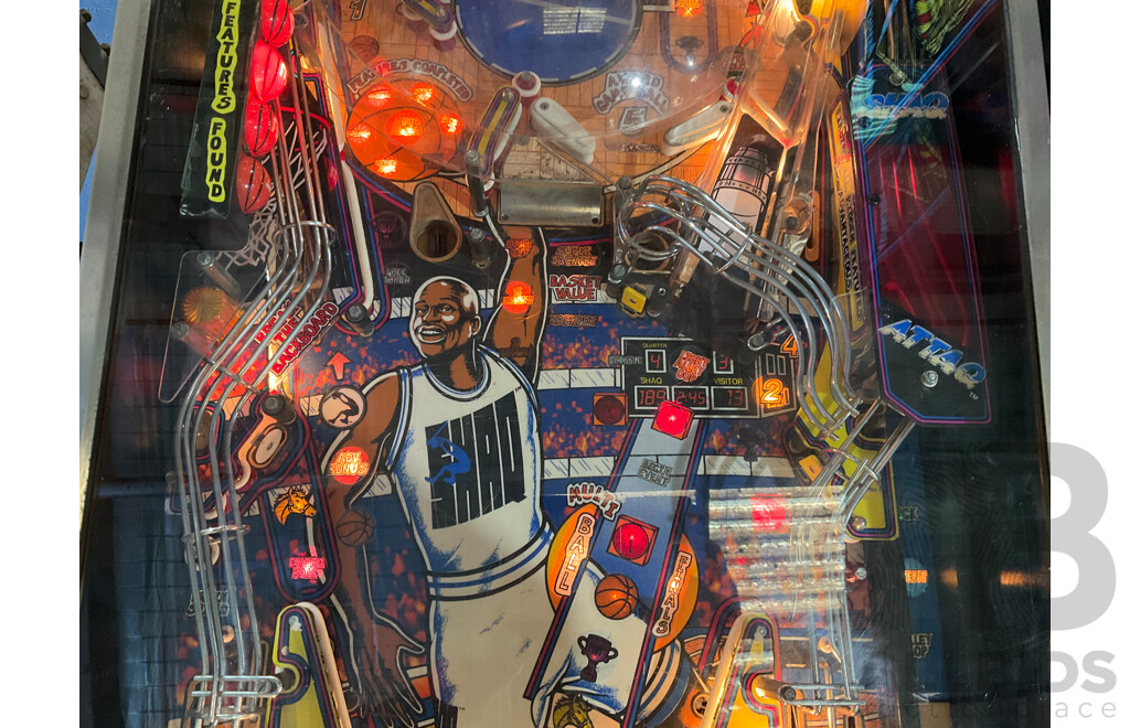 SHAQ ATTAQ (D. Gottlieb & Co) Pinball Machine