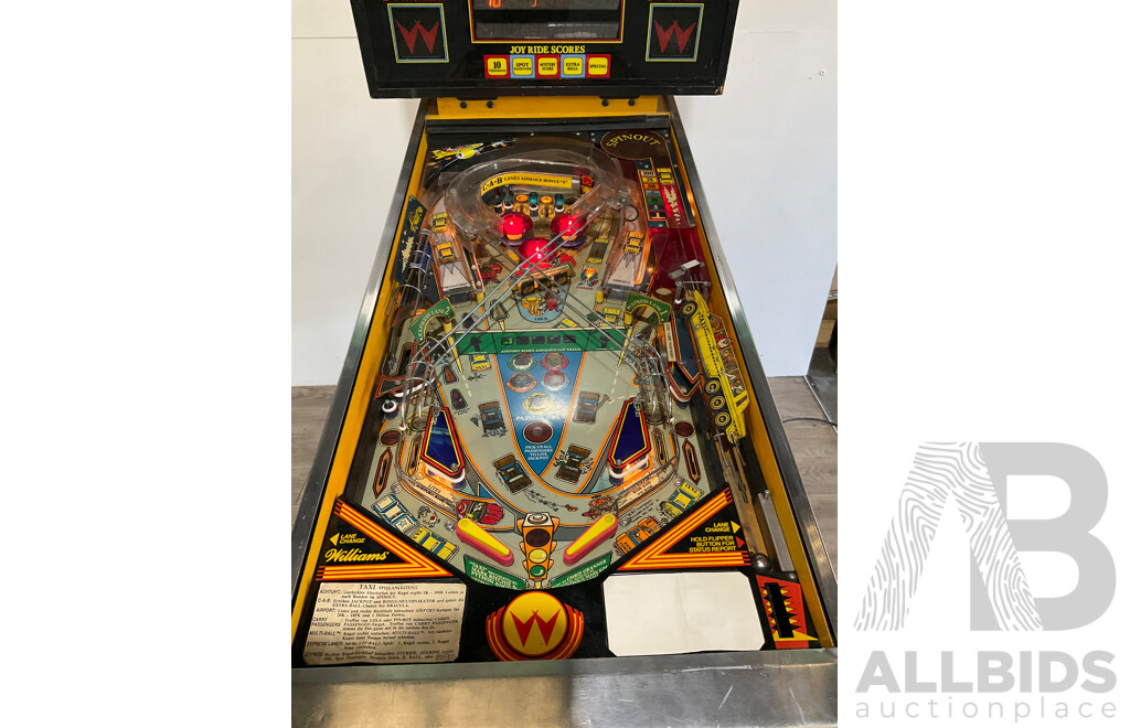 Taxi (Williams) Pinball Machine