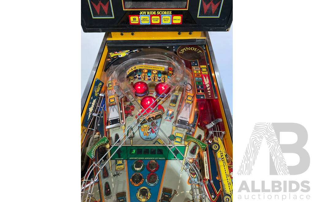 Taxi (Williams) Pinball Machine