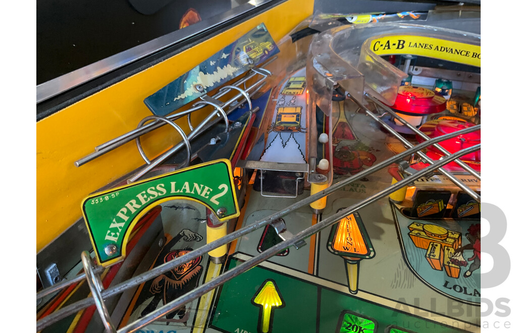 Taxi (Williams) Pinball Machine
