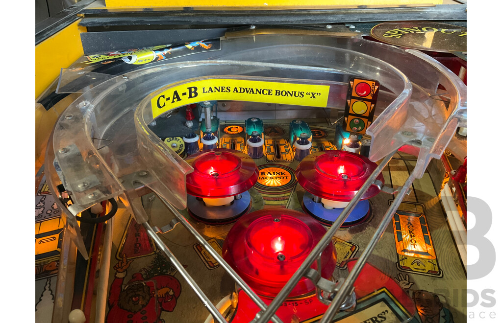 Taxi (Williams) Pinball Machine