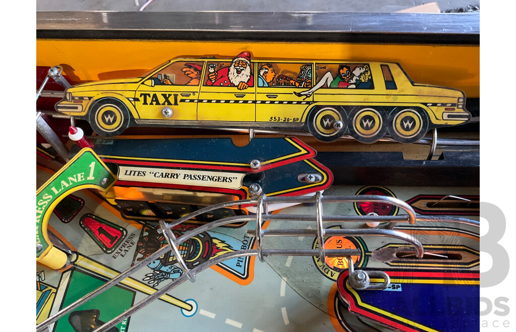 Taxi (Williams) Pinball Machine