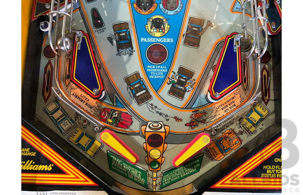 Taxi (Williams) Pinball Machine