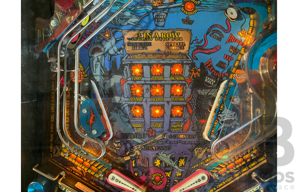 WATERWORLD (D. Gottlieb & Co) Pinball Machine
