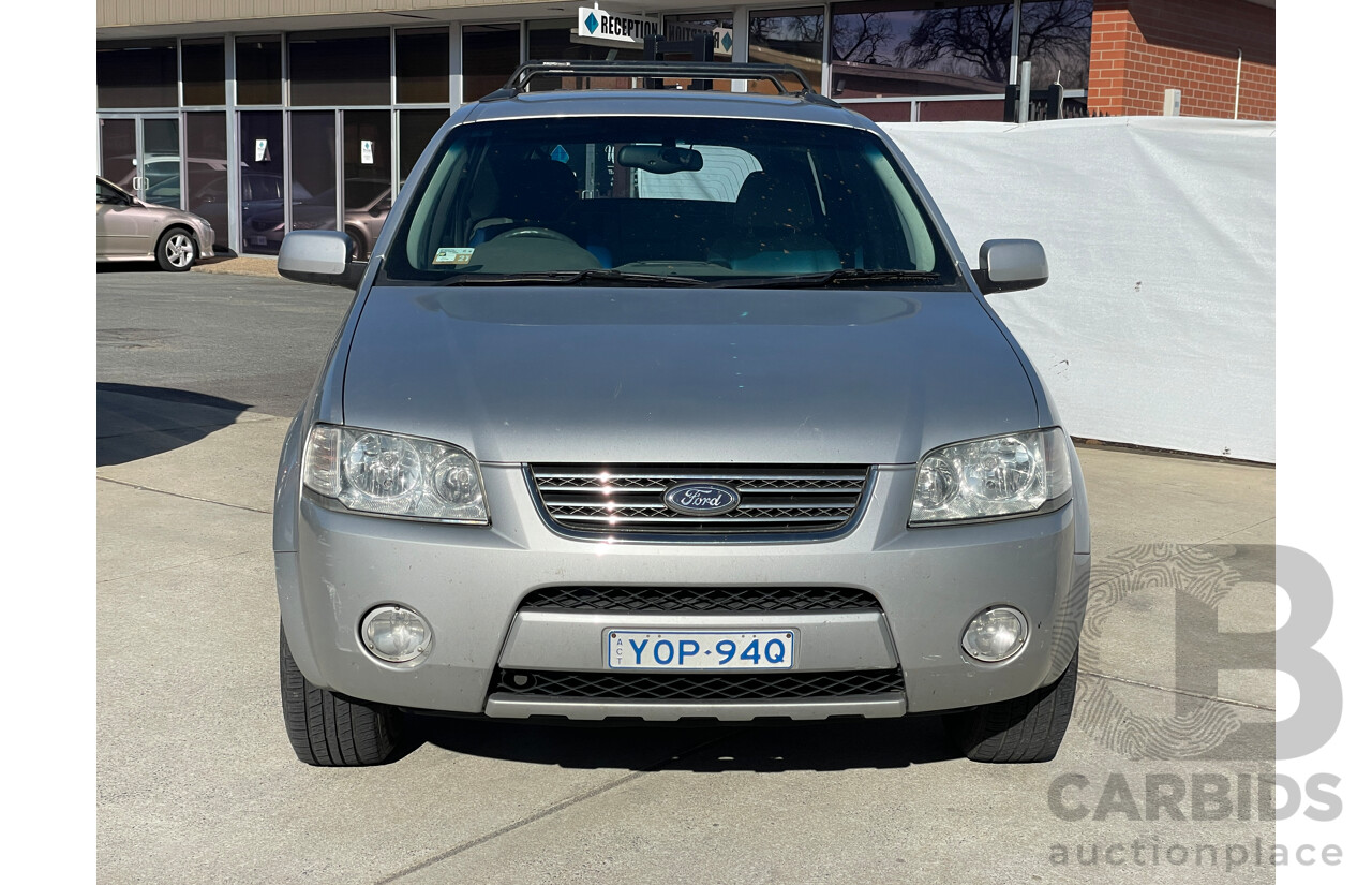 7/2004 Ford Territory GHIA (4x4) SX 4d Wagon Silver 4.0L