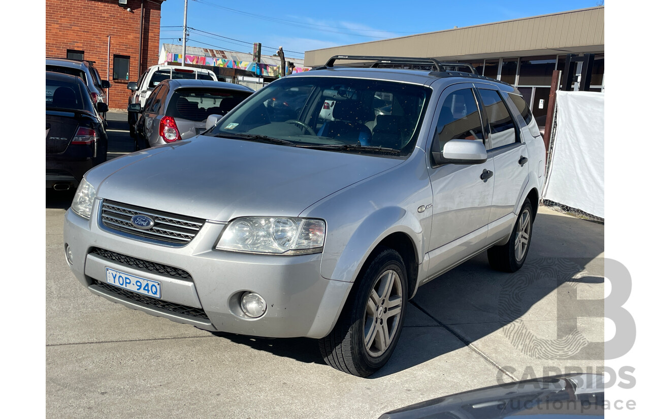 7/2004 Ford Territory GHIA (4x4) SX 4d Wagon Silver 4.0L