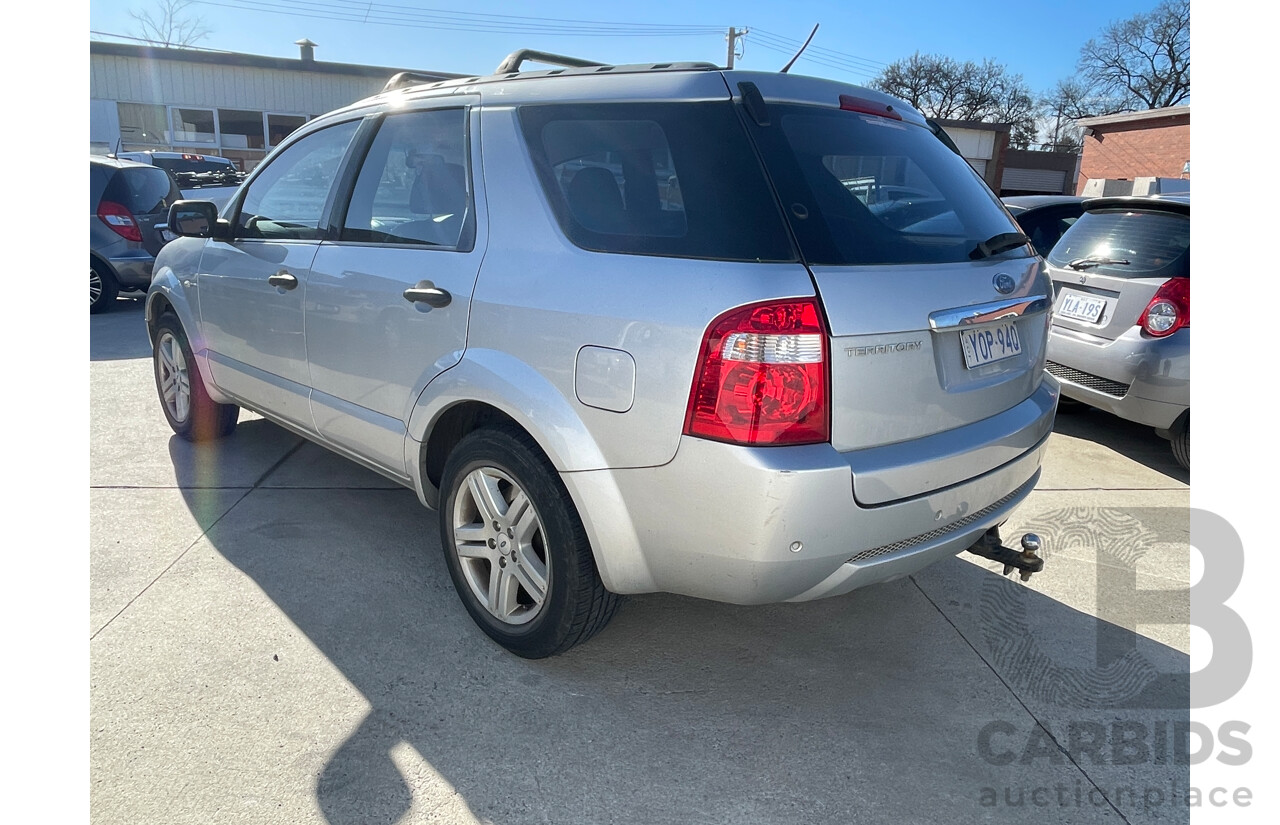 7/2004 Ford Territory GHIA (4x4) SX 4d Wagon Silver 4.0L