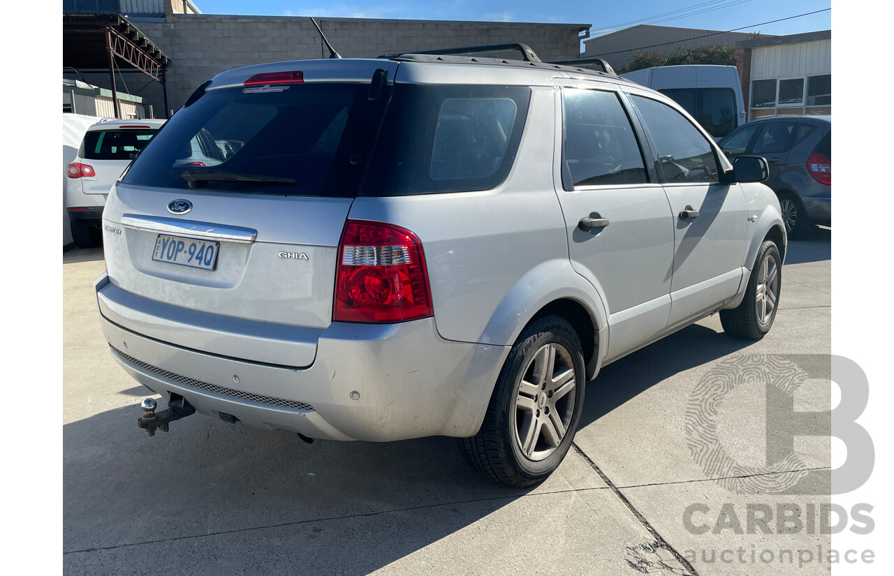 7/2004 Ford Territory GHIA (4x4) SX 4d Wagon Silver 4.0L