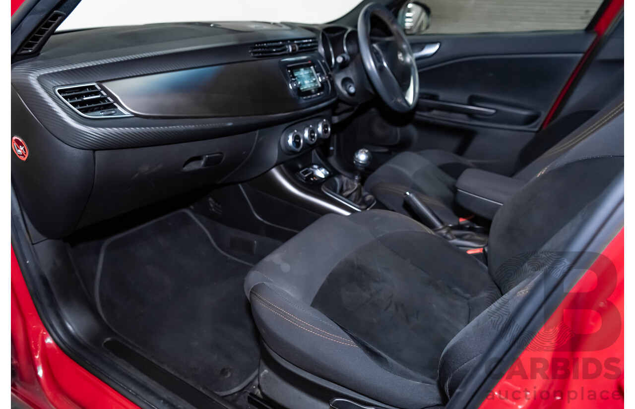 12/2015 Alfa Romeo Giulietta Sprint Limited Edition MY16 5d Hatchback Red Turbo 1.4L