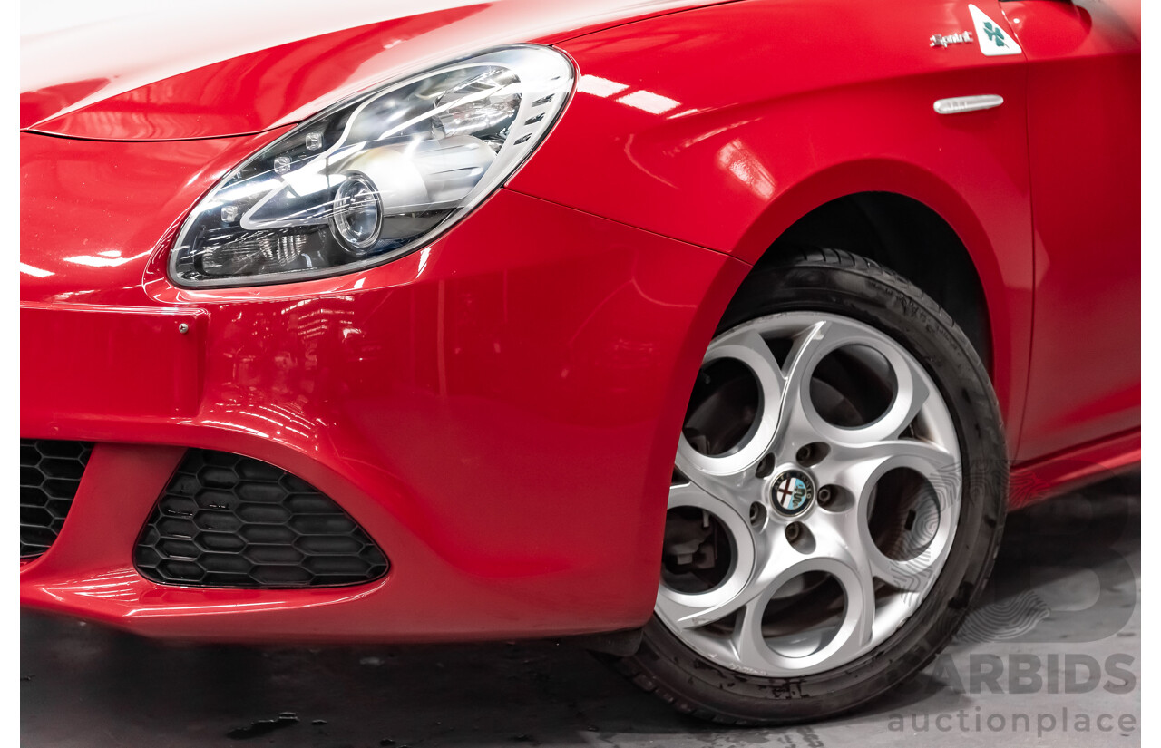 12/2015 Alfa Romeo Giulietta Sprint Limited Edition MY16 5d Hatchback Red Turbo 1.4L