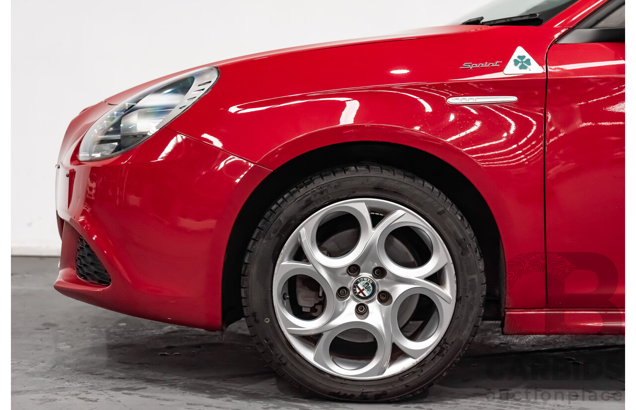 12/2015 Alfa Romeo Giulietta Sprint Limited Edition MY16 5d Hatchback Red Turbo 1.4L
