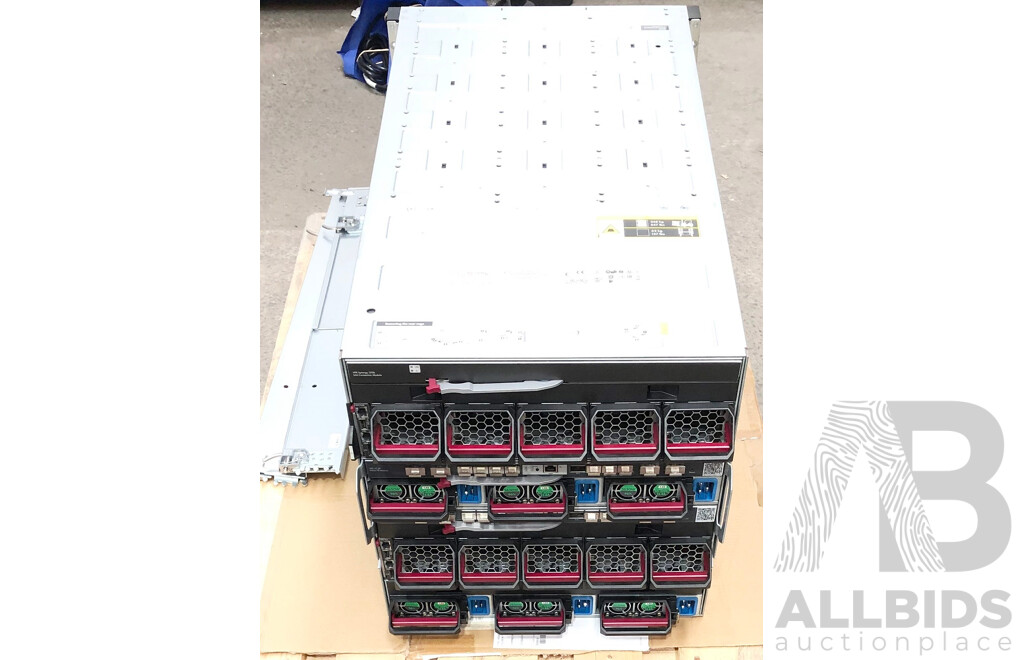 HPE Synergy 12000 Frame w/ Blades, Storage Modules and Other Components