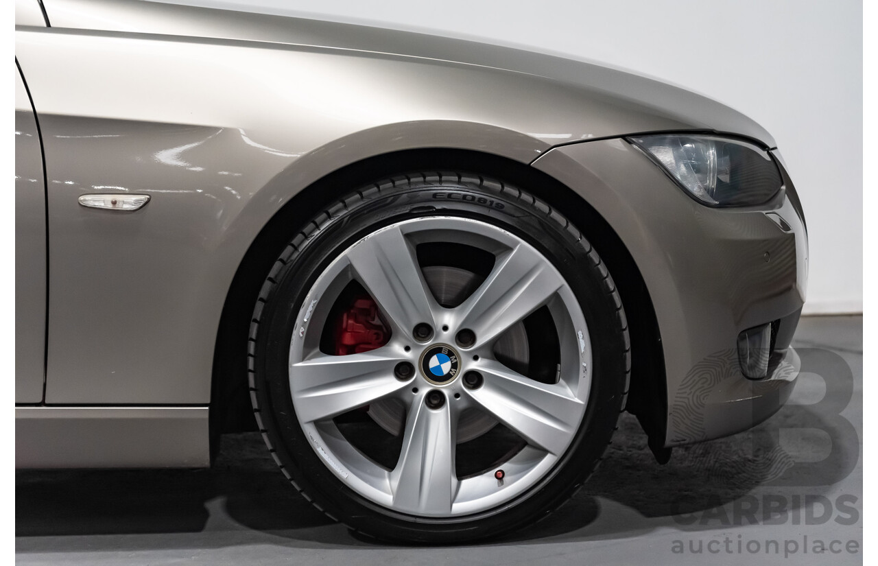 12/2009 BMW 320d Executive Touring E93 MY09 2d Convertible Metallic Gold Turbo Diesel 2.0L