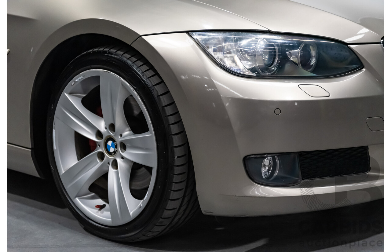 12/2009 BMW 320d Executive Touring E93 MY09 2d Convertible Metallic Gold Turbo Diesel 2.0L