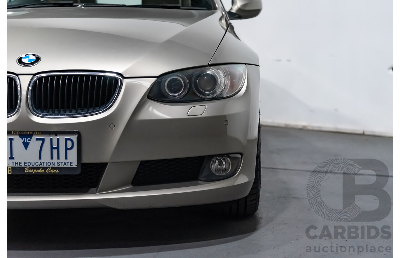 12/2009 BMW 320d Executive Touring E93 MY09 2d Convertible Metallic Gold Turbo Diesel 2.0L