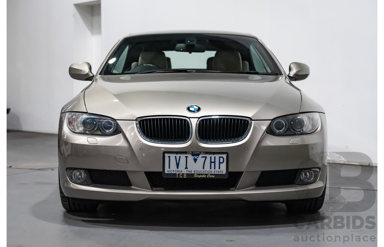 12/2009 BMW 320d Executive Touring E93 MY09 2d Convertible Metallic Gold Turbo Diesel 2.0L