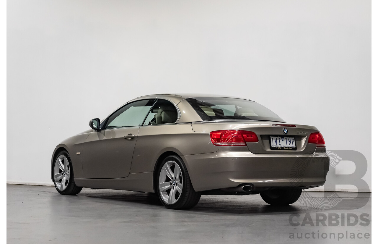12/2009 BMW 320d Executive Touring E93 MY09 2d Convertible Metallic Gold Turbo Diesel 2.0L