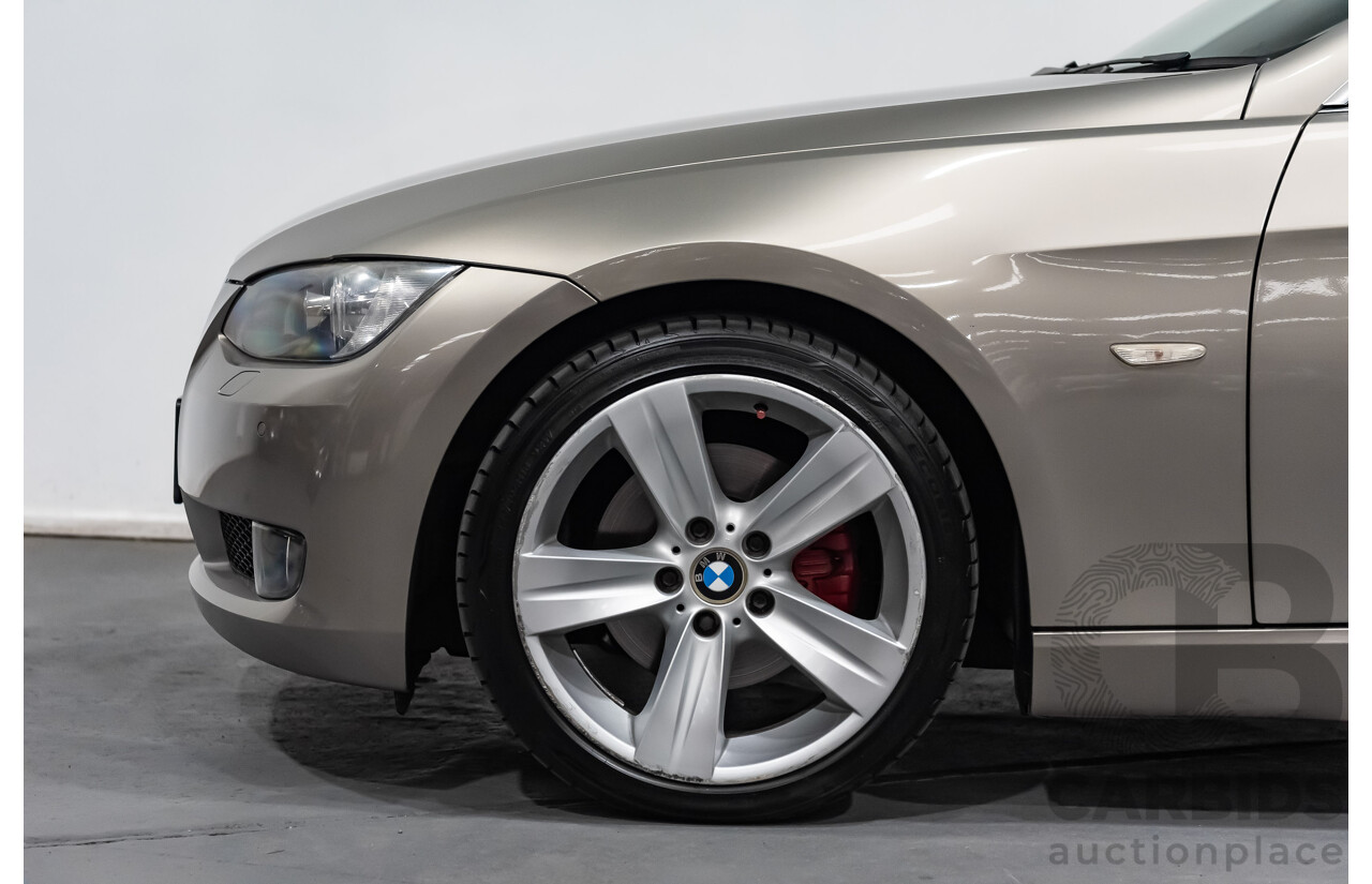 12/2009 BMW 320d Executive Touring E93 MY09 2d Convertible Metallic Gold Turbo Diesel 2.0L