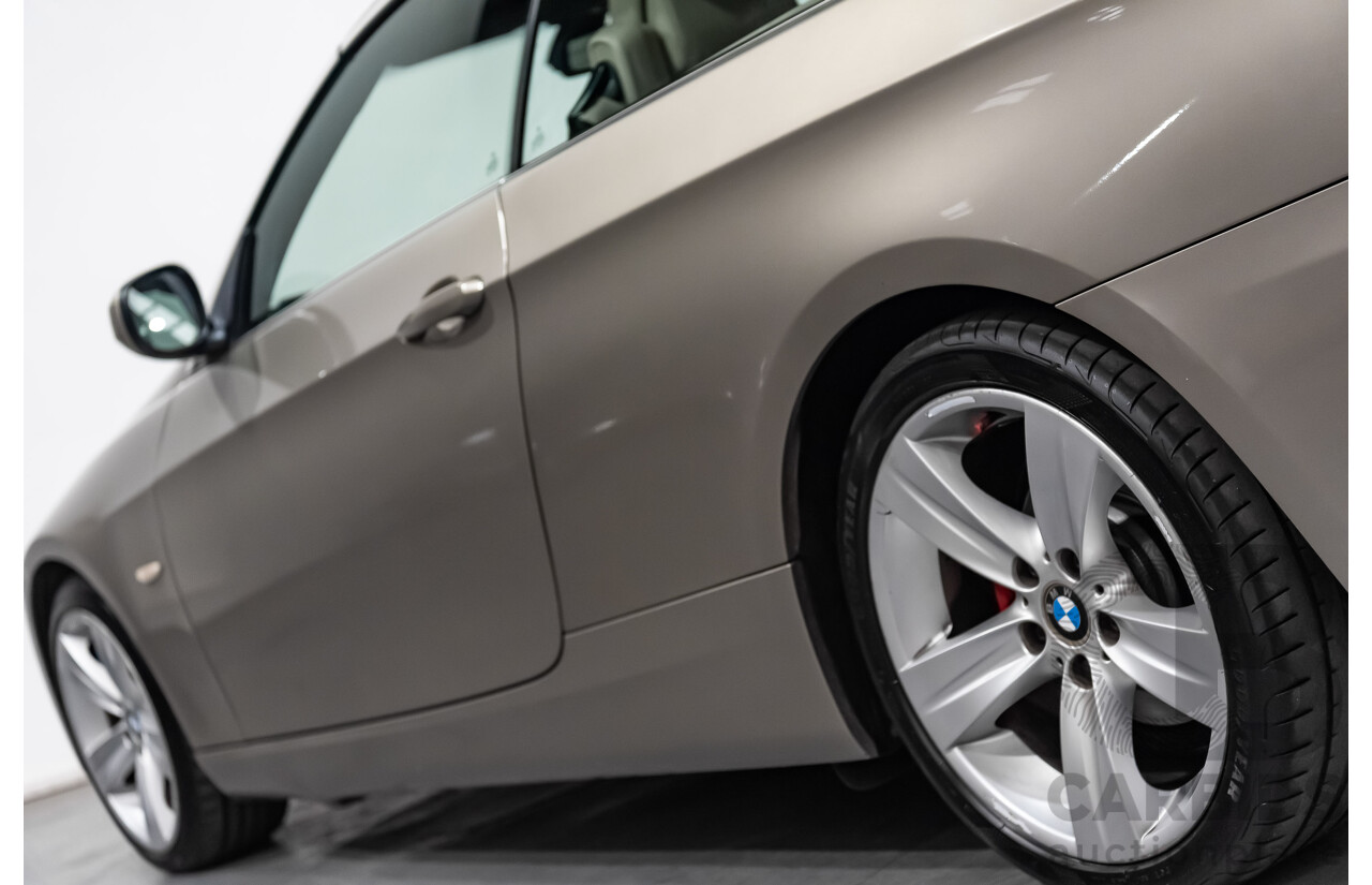 12/2009 BMW 320d Executive Touring E93 MY09 2d Convertible Metallic Gold Turbo Diesel 2.0L