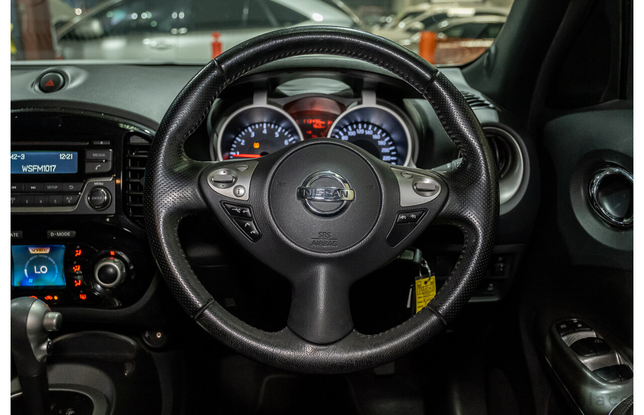 11/2015 Nissan Juke ST (fwd) F15 4d Wagon Silver 1.6L