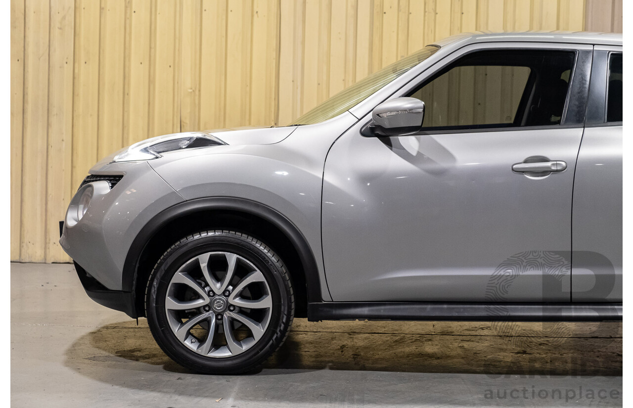11/2015 Nissan Juke ST (fwd) F15 4d Wagon Silver 1.6L