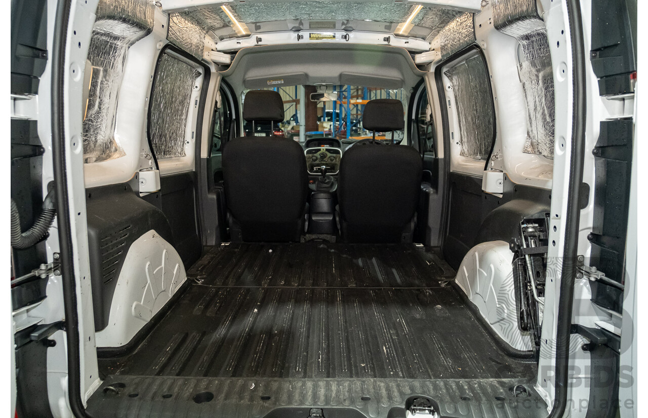 6/2018 Renault Kangoo 1.2 SWB X61 4d Van White Turbo 1.2L