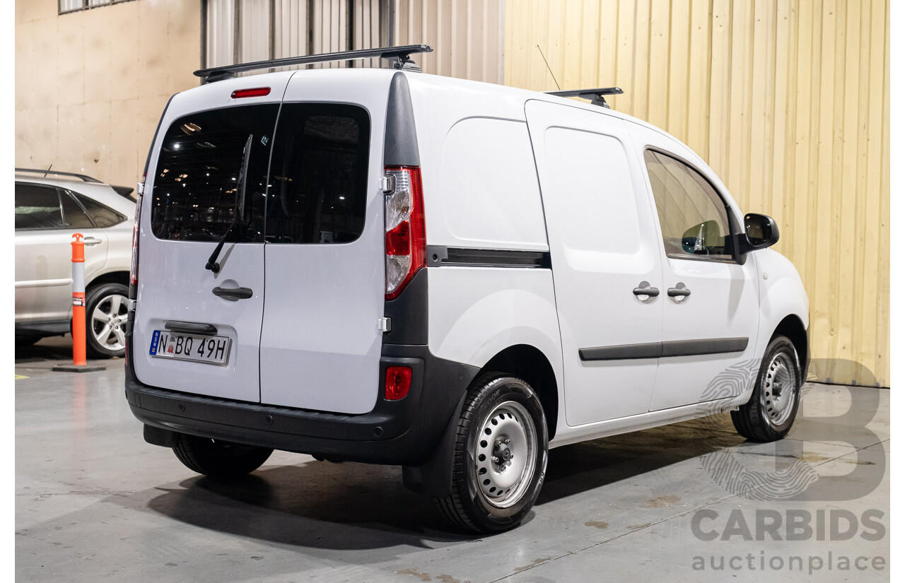 6/2018 Renault Kangoo 1.2 SWB X61 4d Van White Turbo 1.2L