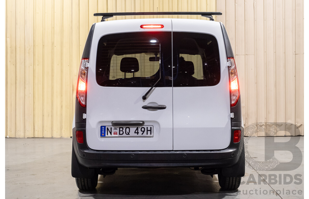 6/2018 Renault Kangoo 1.2 SWB X61 4d Van White Turbo 1.2L