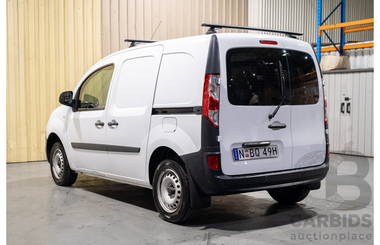 6/2018 Renault Kangoo 1.2 SWB X61 4d Van White Turbo 1.2L