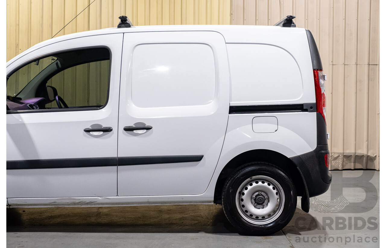 6/2018 Renault Kangoo 1.2 SWB X61 4d Van White Turbo 1.2L