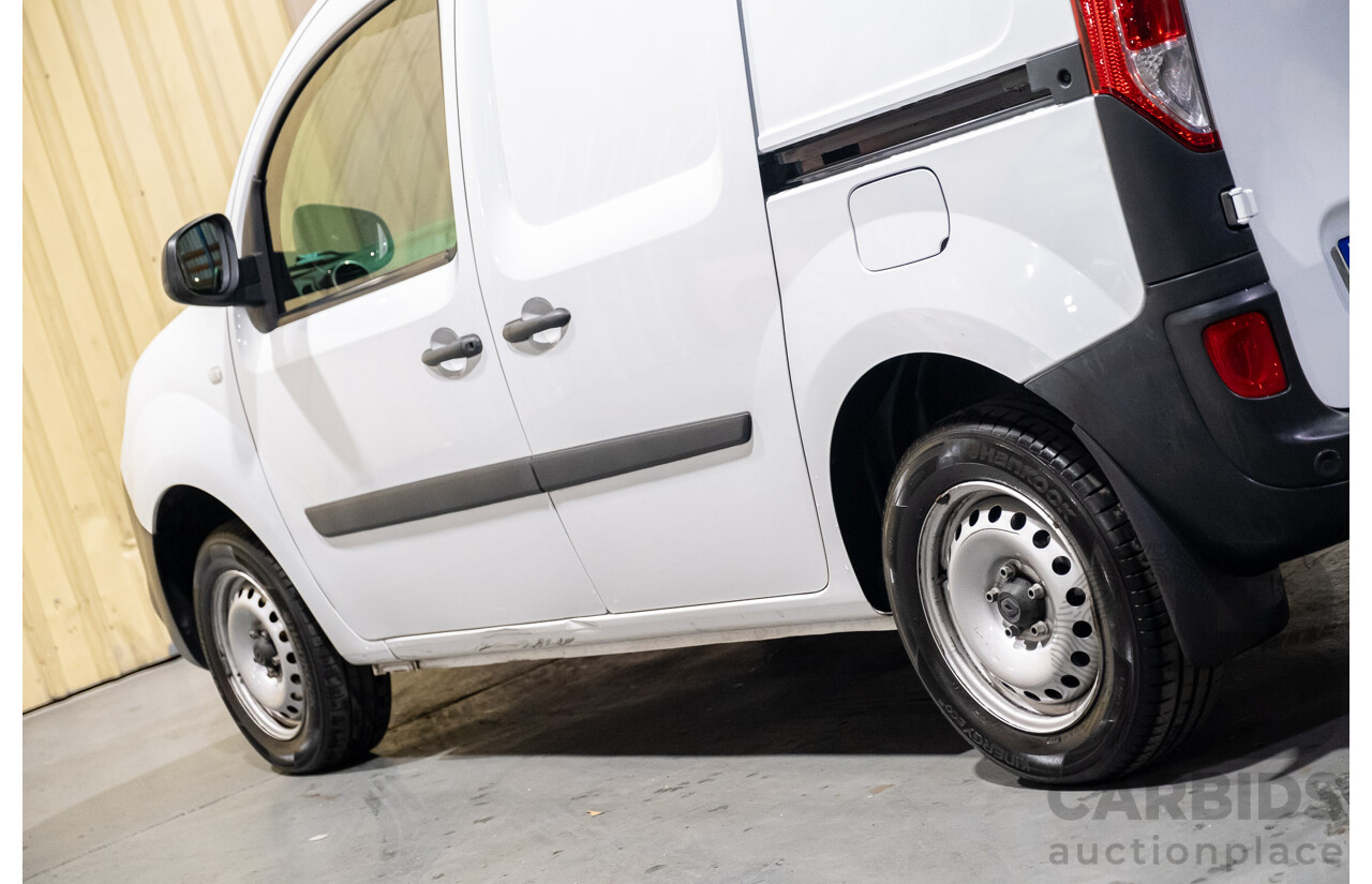 6/2018 Renault Kangoo 1.2 SWB X61 4d Van White Turbo 1.2L