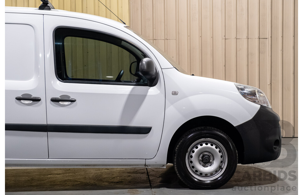 6/2018 Renault Kangoo 1.2 SWB X61 4d Van White Turbo 1.2L
