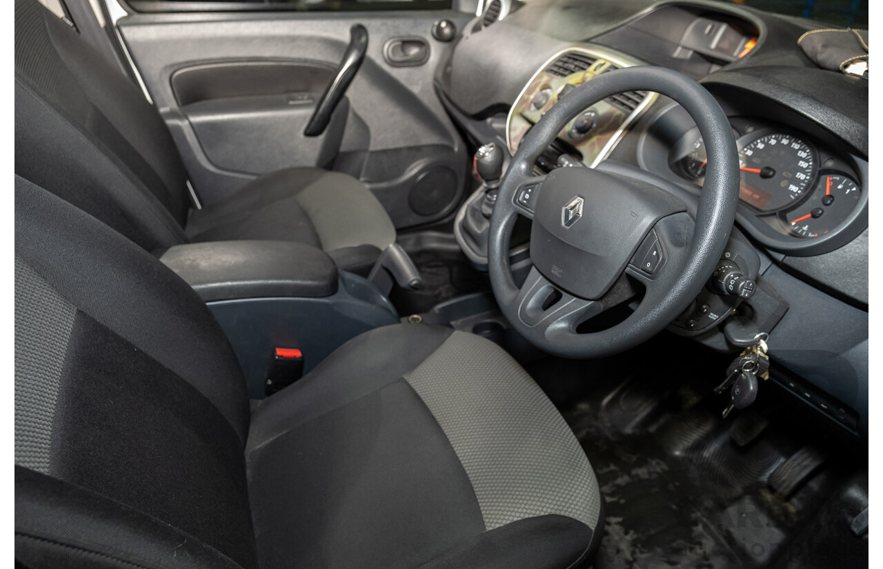 6/2018 Renault Kangoo 1.2 SWB X61 4d Van White Turbo 1.2L