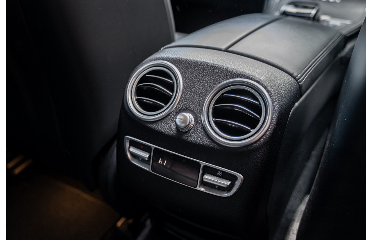 06/2019 Mercedes Benz GLC63 S AMG 4Matic+ (AWD) MY19 X253 4d Wagon Gloss Black Twin Turbo V8 4.0L