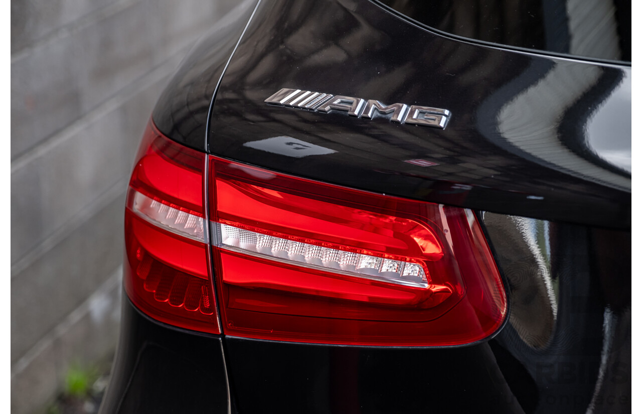 06/2019 Mercedes Benz GLC63 S AMG 4Matic+ (AWD) MY19 X253 4d Wagon Gloss Black Twin Turbo V8 4.0L