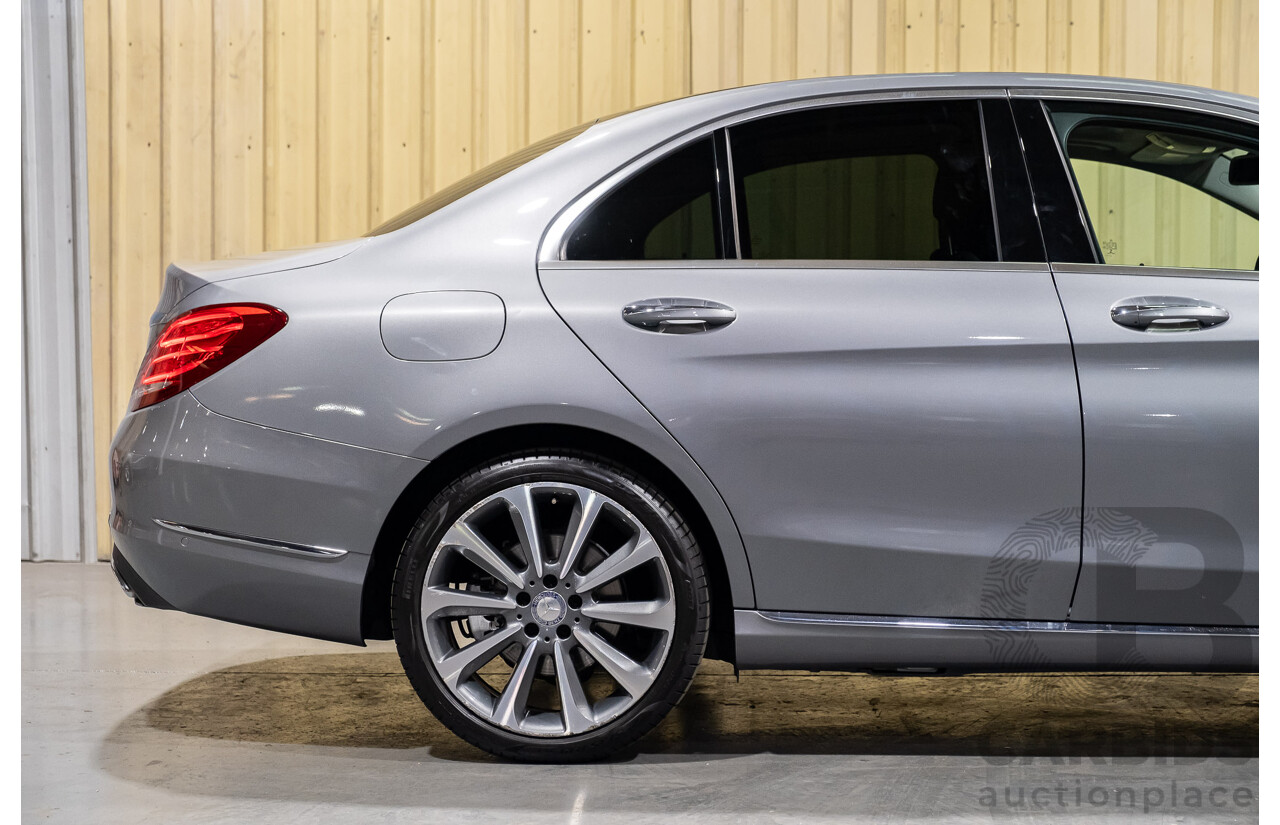 7/2015 Mercedes-Benz C250  205 4d Sedan Palladium Silver Metallic Turbo 2.0L