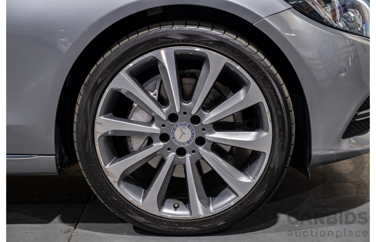 7/2015 Mercedes-Benz C250  205 4d Sedan Palladium Silver Metallic Turbo 2.0L