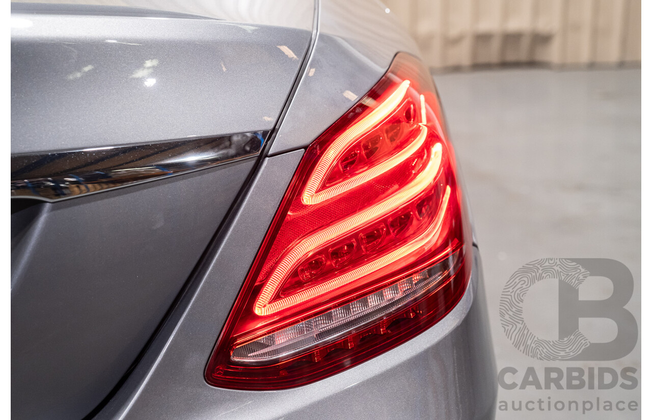 7/2015 Mercedes-Benz C250  205 4d Sedan Palladium Silver Metallic Turbo 2.0L