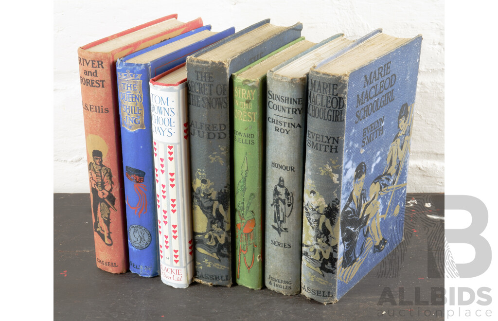 A Quantity of Children's Fiction Incl. Titles From Cassell's Popular Library for Boys & Girls