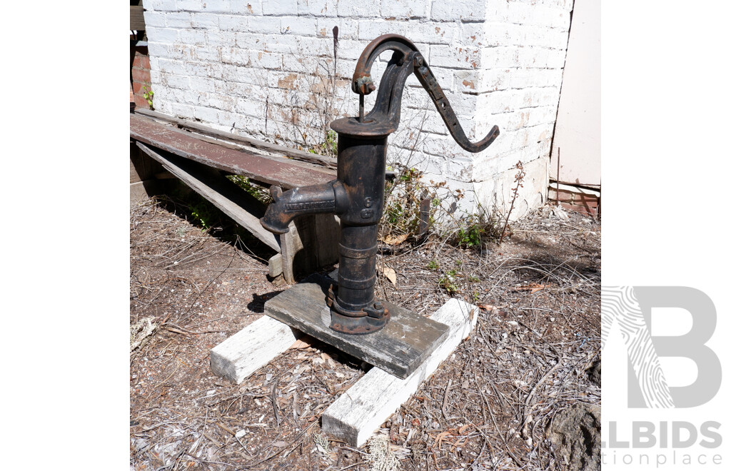 Antique W&B Douglas Water Pump