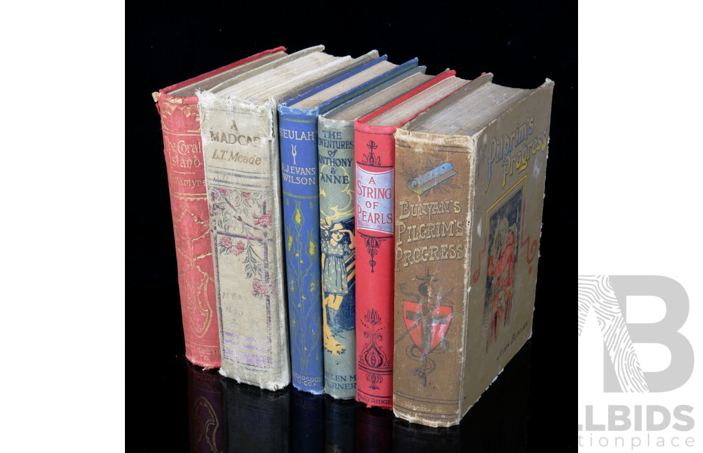 A Quantity of Early 20th Century Children's Fiction incl. Pilgrim's Progress & A String of Pearls