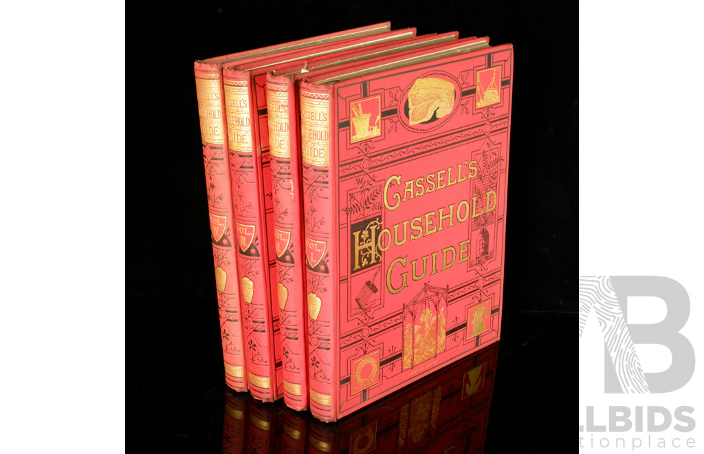 Cassell's Household Guide - A Complete Encyclopaedia for Every Department of Practical Life Vols. I - IV