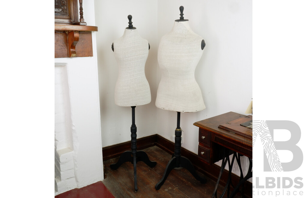 Two Good Edwardian Ladies Dress Forms