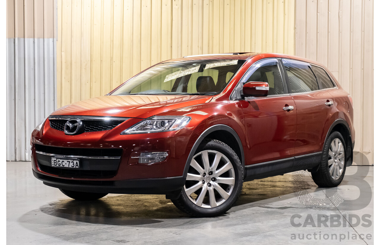 4/2008 Mazda CX-9 Luxury (4x4) 4d Wagon Metallic Red V6 3.7L - 7 Seater